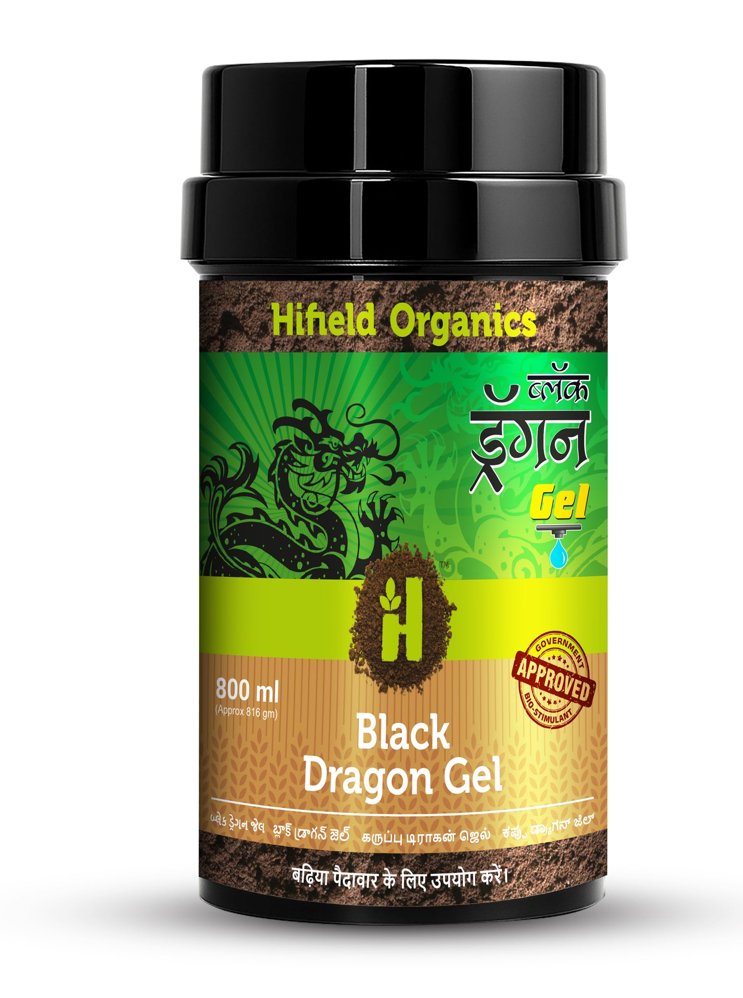 Black Dragon Gel TM - Humic and Fulvic 19.5%