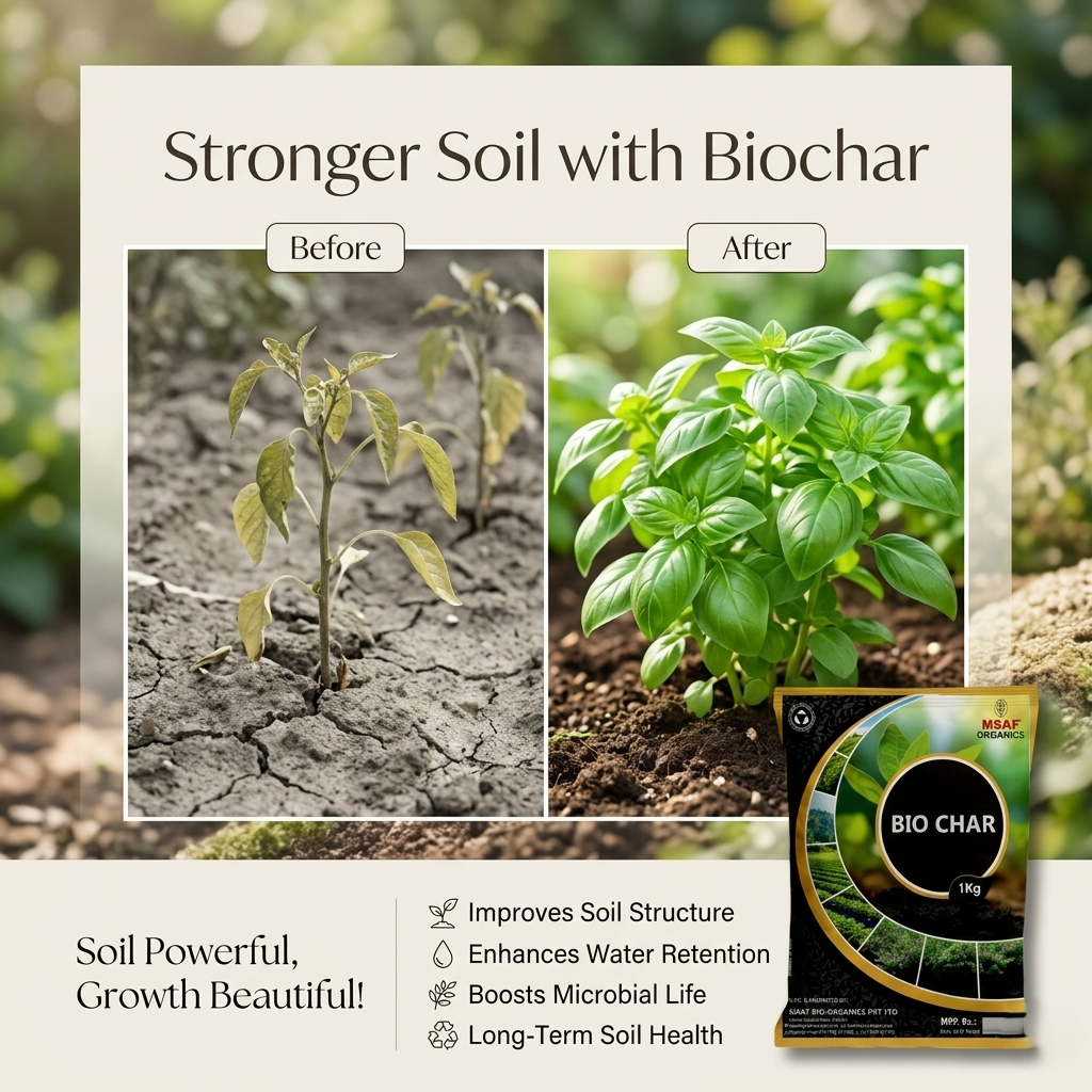 MSAF Biochar - Soil Conditioner