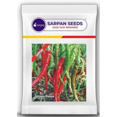 Chilli / Hot Pepper Sarpan Deepa - 100 grams