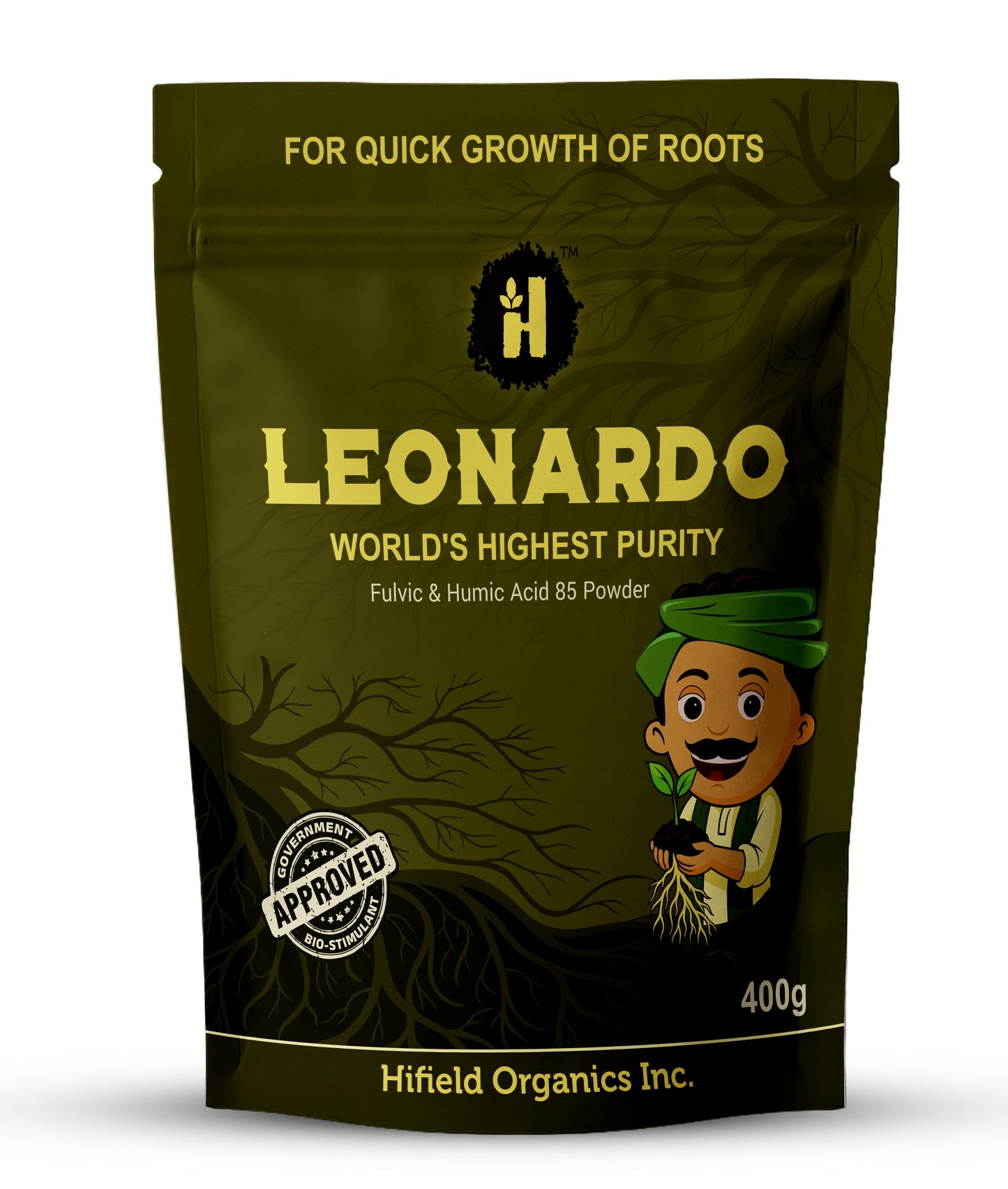 Leonardo - Leonardite Rich Potassium Fulvic And Humic Mixture 85% (24 Carat Leonardite)