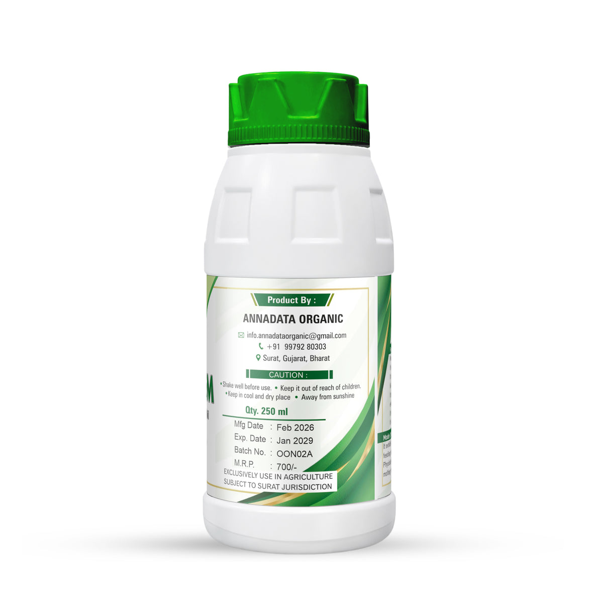 Annadata ORISIL Organeem - Natural Cold Press Neem Oil 1%