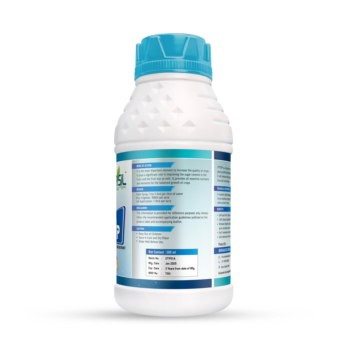 Annadata ORISIL Tip Top - Organic DAP Liquid