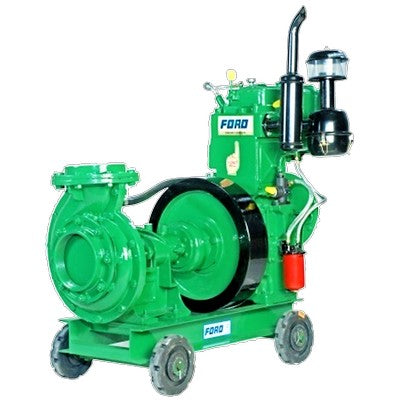 Diesel Water Pump Couple Set 12.5 HP 6 x 6