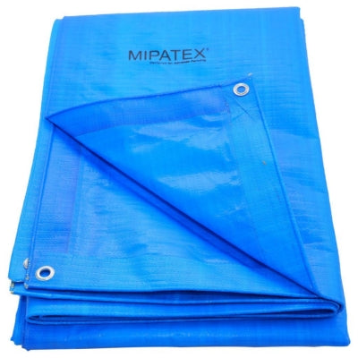 Mipatex Tarpaulin / Tirpal 24 Feet x 15 Feet 150 GSM (Blue)