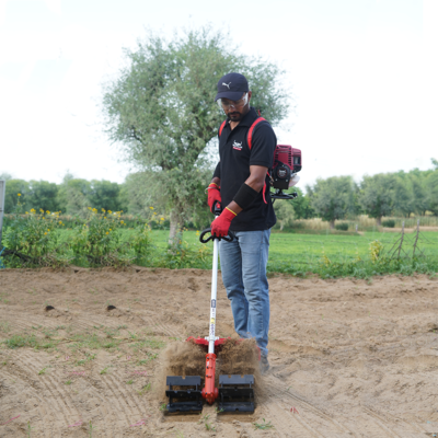 Balwaan Tiller Attachment 26mm Straight Type (Black)