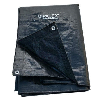 Mipatex Tarpaulin / Tirpal 40 Feet x 30 Feet 150 GSM (Black)