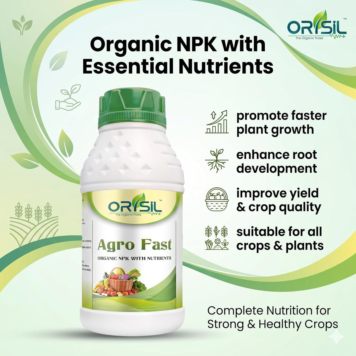 Annadata ORISIL Agro Fast NPK Liquid Fertilizer