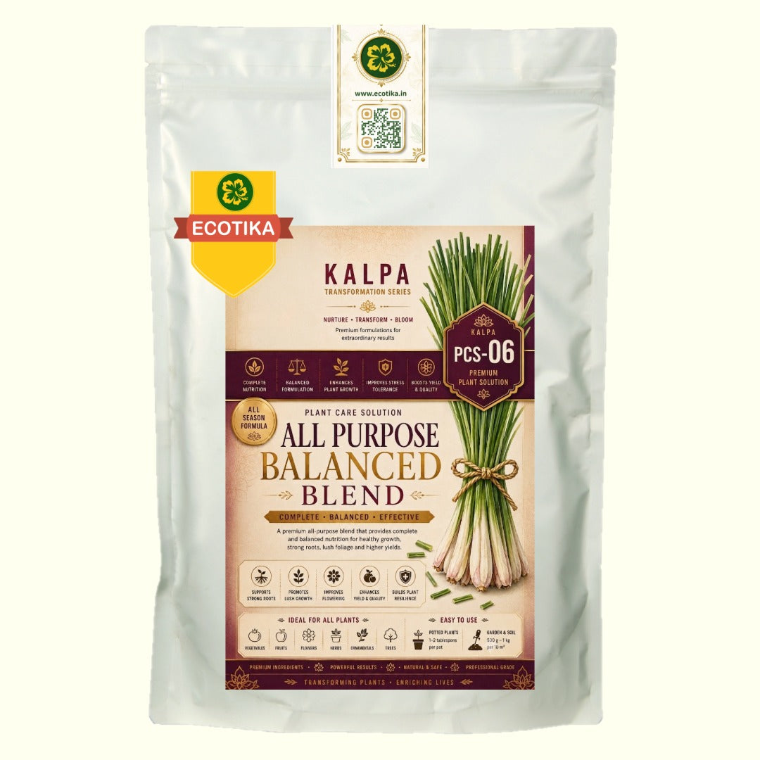 Ecotika All Purpose Balanced | All Purpose Plant Food for Home Gardens