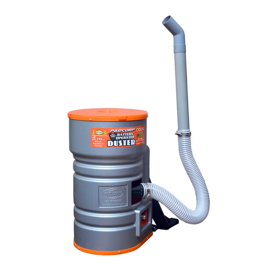 PAD Corp 21V 8Ah Lithium Battery Duster with 10L Knapsack Sprayer