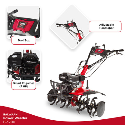 Balwaan Petrol Power Weeder  7HP (4-Stroke) BP-700