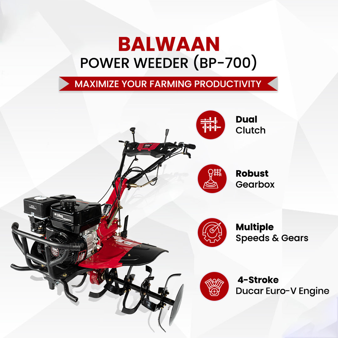 Balwaan Petrol Power Weeder  7HP (4-Stroke) BP-700