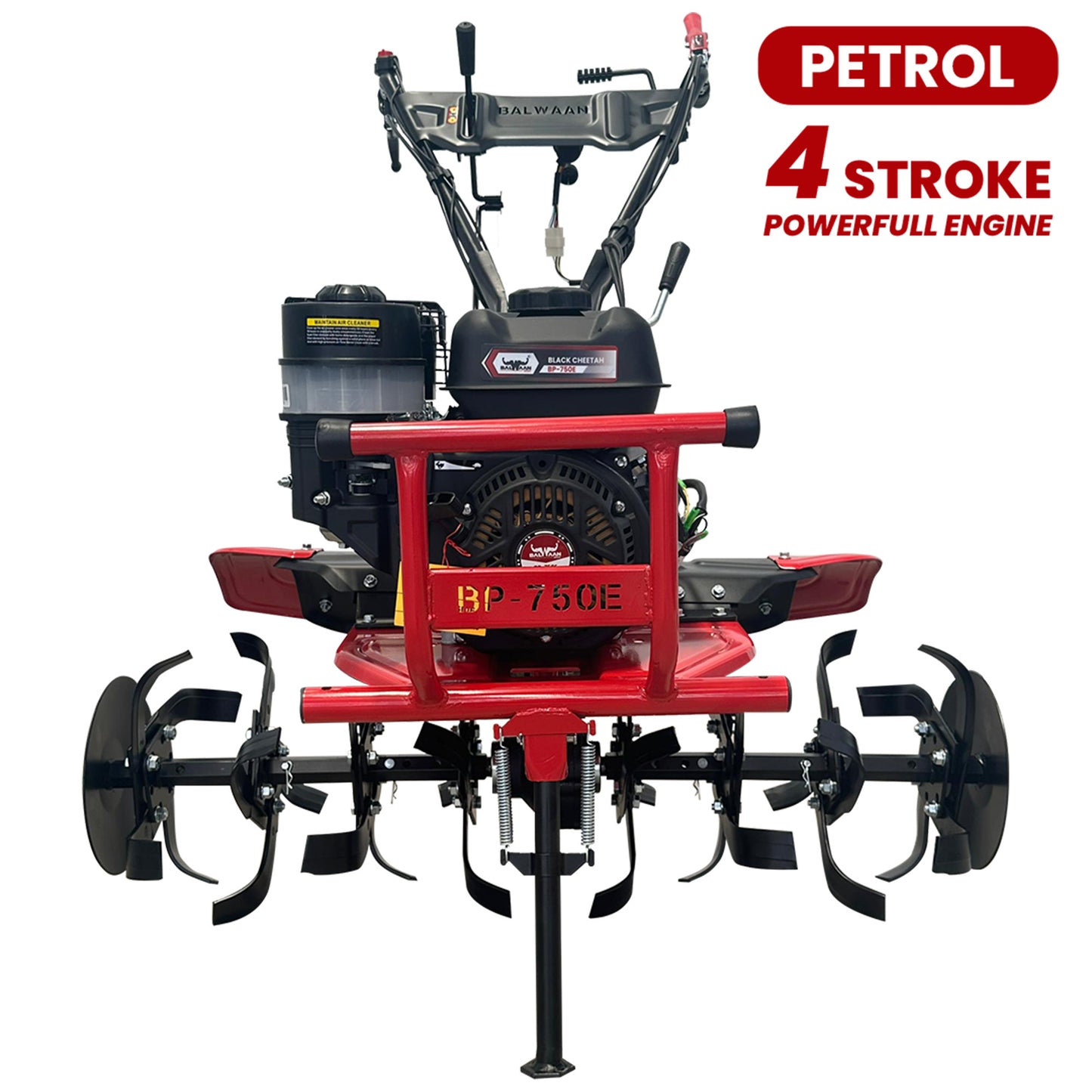 Balwaan Power Weeder Black Cheetah (E-Start + Shocker) (Petrol) BP-750E