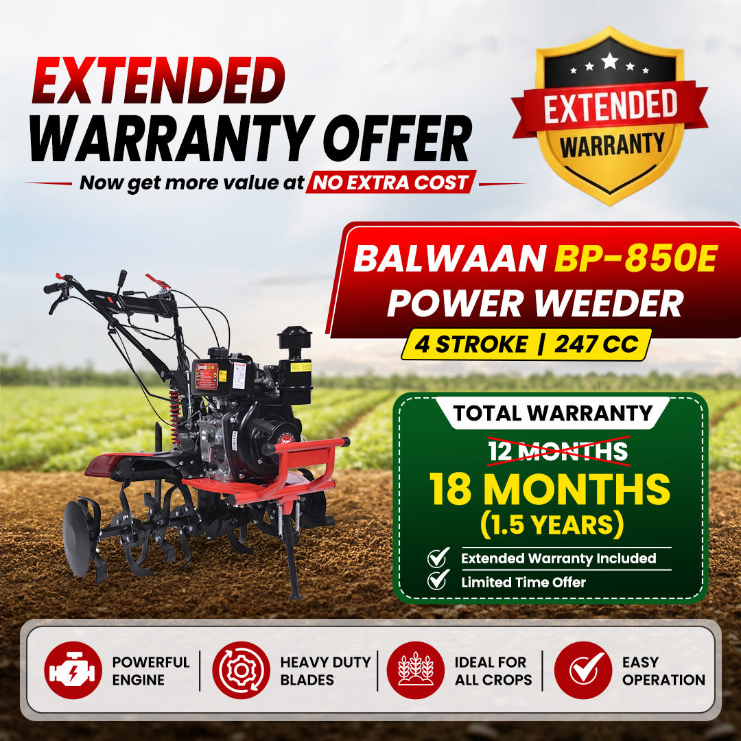 Balwaan Diesel Black Bull Power Weeder (4-Stroke) BP-850E