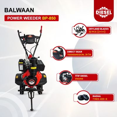 Balwaan Diesel Power Weeder BP-850
