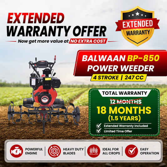Balwaan Diesel Power Weeder BP-850