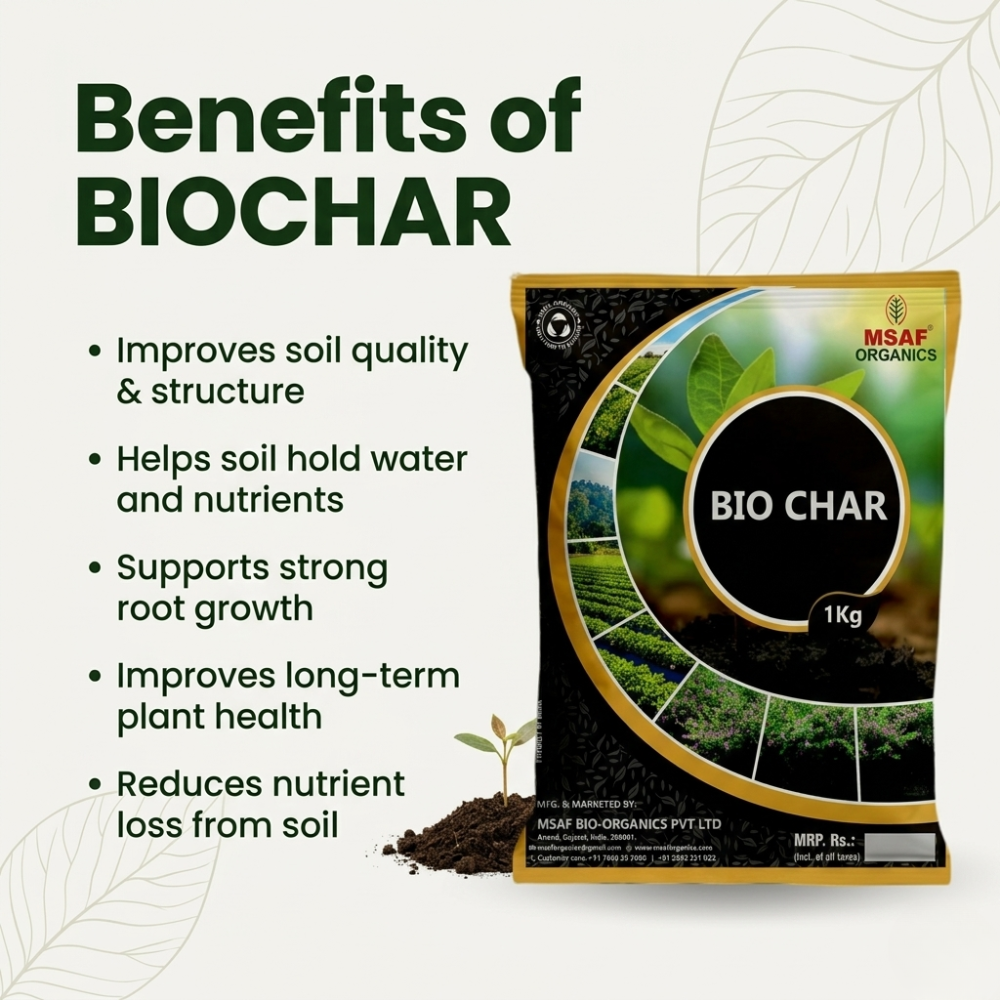 MSAF Biochar - Soil Conditioner