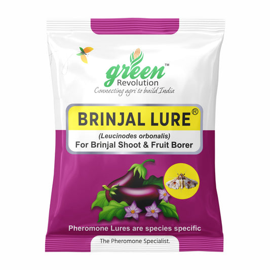 Green Revolution Brinjal Pheromone Lure for Brinjal Fruit & Shoot Borer