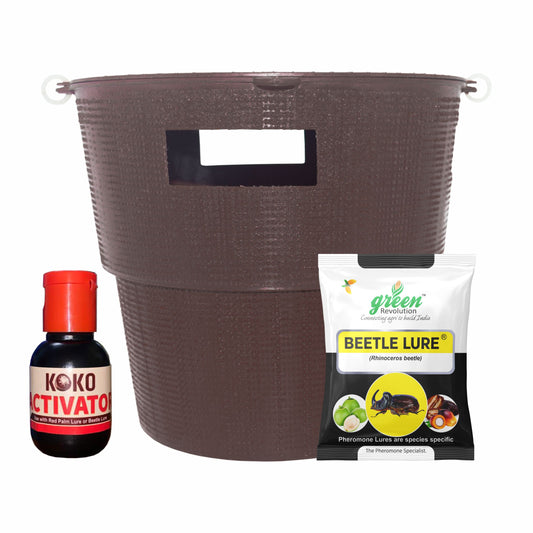 Green Revolution Bucket Trap With Beetle Lure