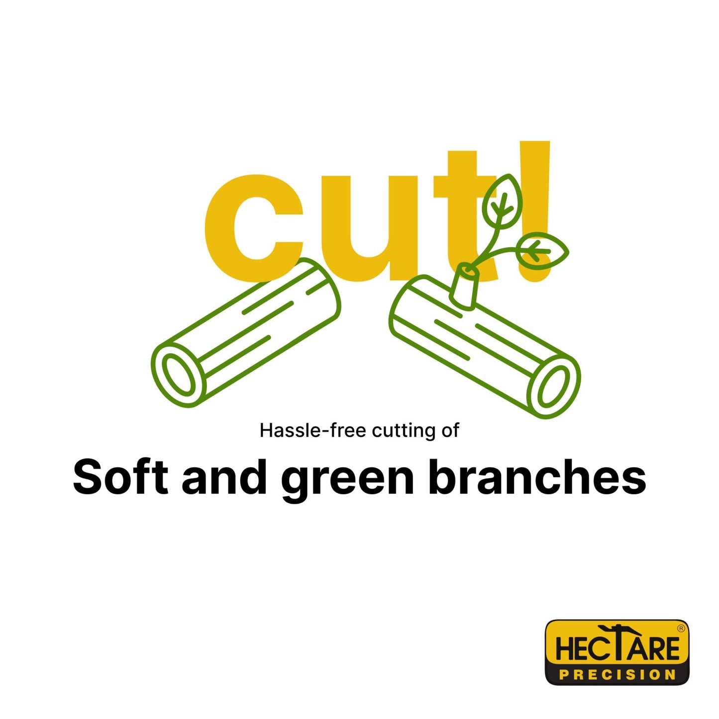 Hectare Small Bypass  Secateur Branch Cutter (Taiwan Made)