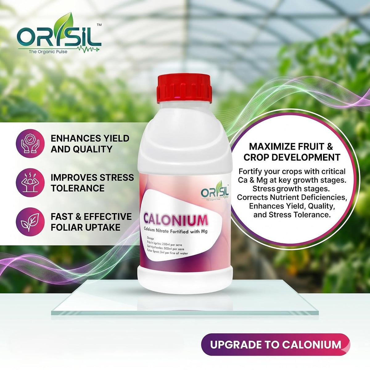Annadata ORISIL Calonium Calcium Nitrate Fortified with Mg