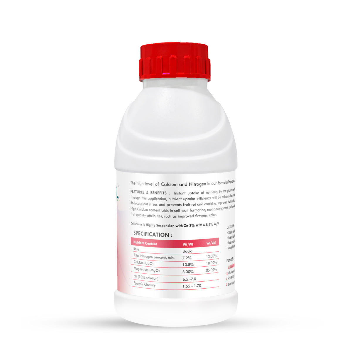 Annadata ORISIL Calonium Calcium Nitrate Fortified with Mg
