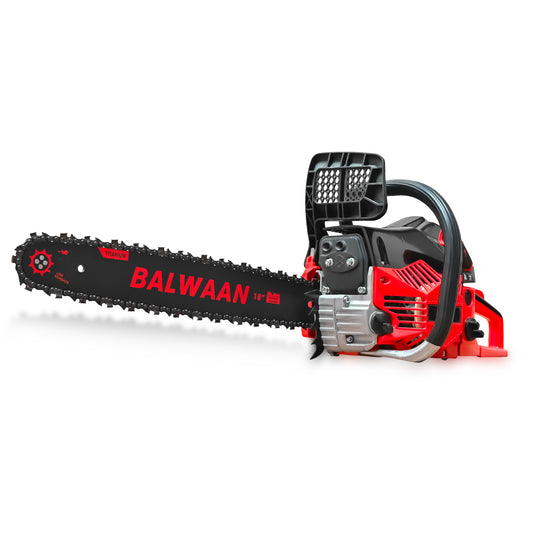 Balwaan Petrol Chainsaw| 52cc 2-Stroke Engine | 18 inch Guide Bar |CS-520