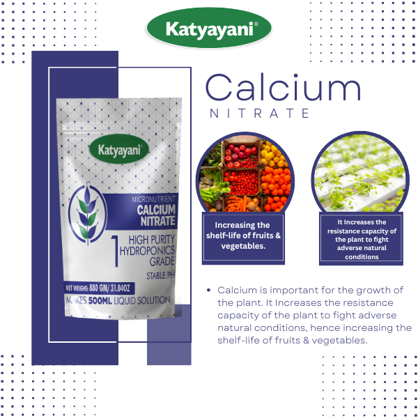Katyayani Calcium Nitrate for Hydroponics