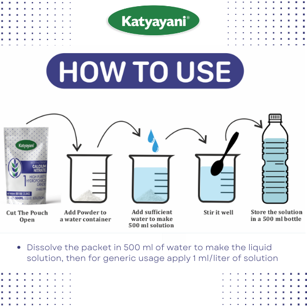Katyayani Calcium Nitrate for Hydroponics