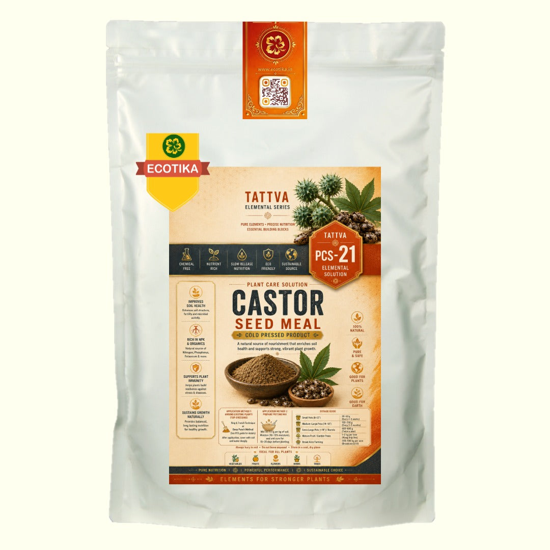 Organic Castor Seed Meal - Organic Fertilizer and Soil Conditioner