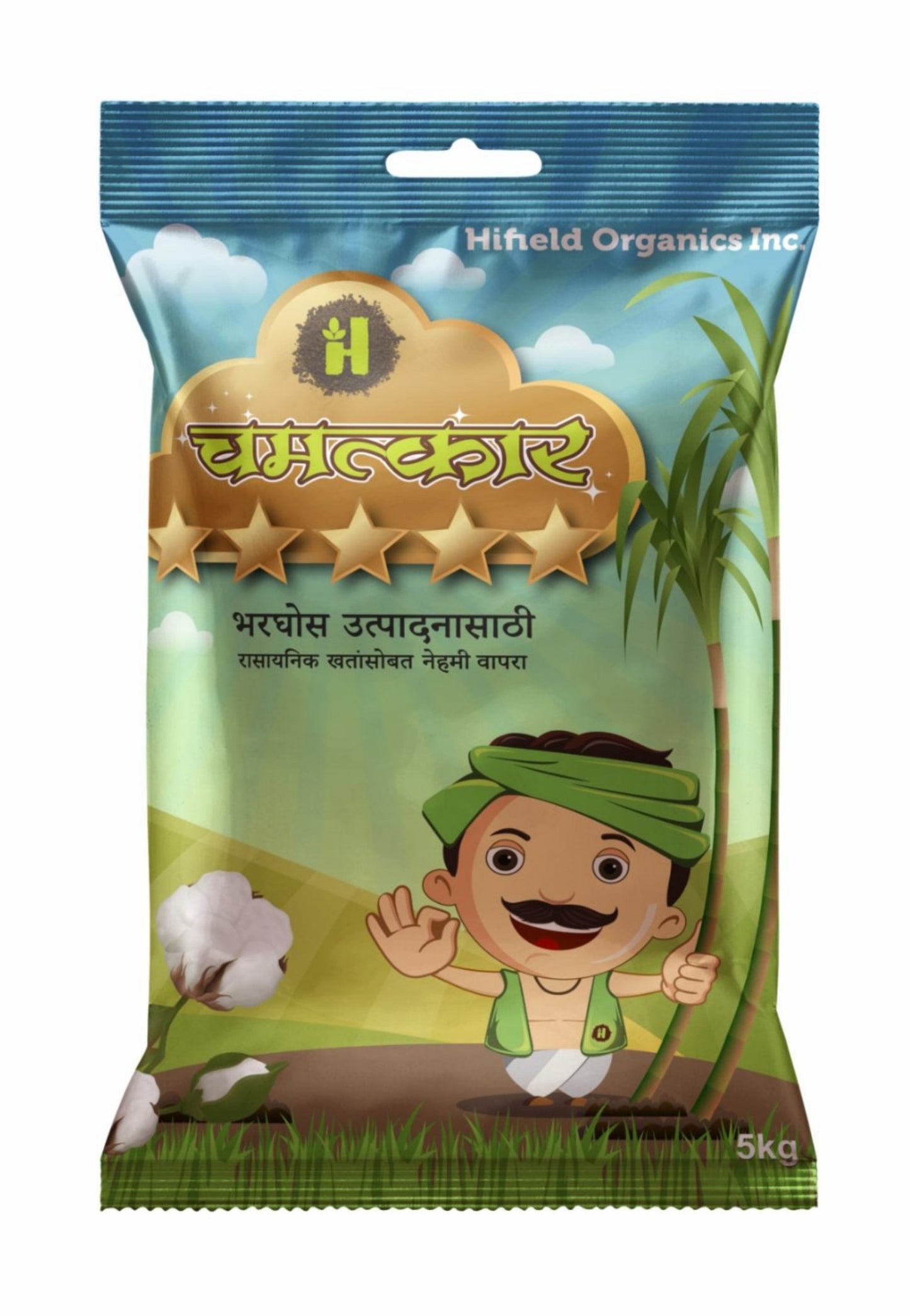 Chamatkar 5 STAR - Mixture of Amino + Seaweed Extract + Alginic + Humic + Dolomite