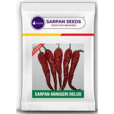 Chilli / Hot Pepper Sarpan Annigeri Delux - 100 grams