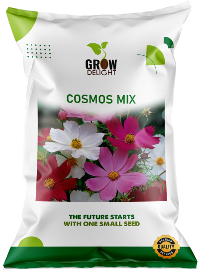 Grow Delight Imported Cosmos Mix - 600 seeds