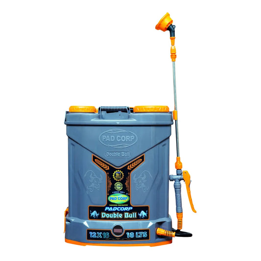 Pad Corp New Double Bull Battery Sprayer, 18L Tank, 12Vx16AH Battery