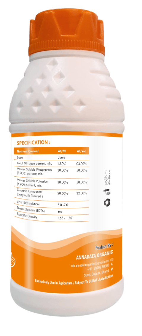 Annadata ORISIL Ferticon Liquid NPK 03:50:50