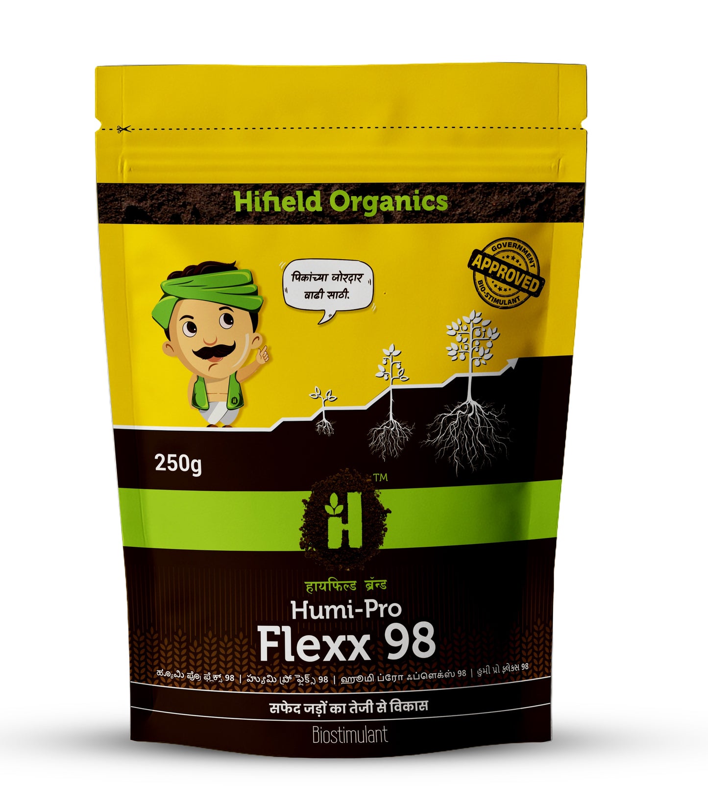 Humi Pro Flexx 98 - Rapid Release Humic & Fulvic Acid 82%