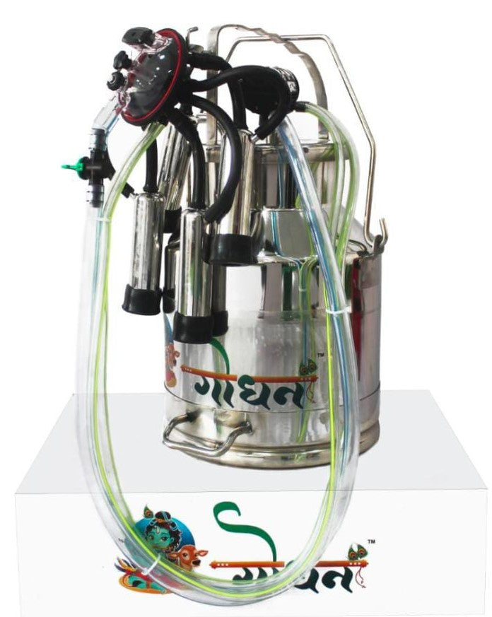 Godhan GS 350 Oil Milking Machine Single Can 25 litres