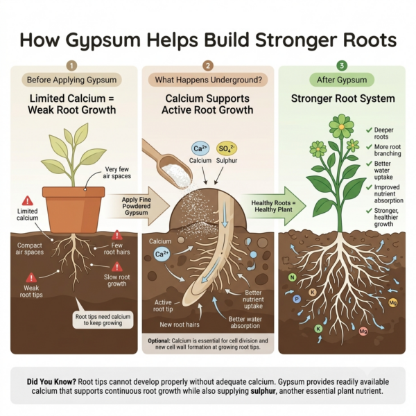 Ecotika Gypsum (Marine) - Soil Improvement & pH Management