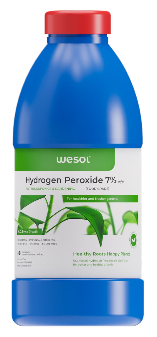 Wesol Hydrogen Peroxide 7.6% w/w for Plants
