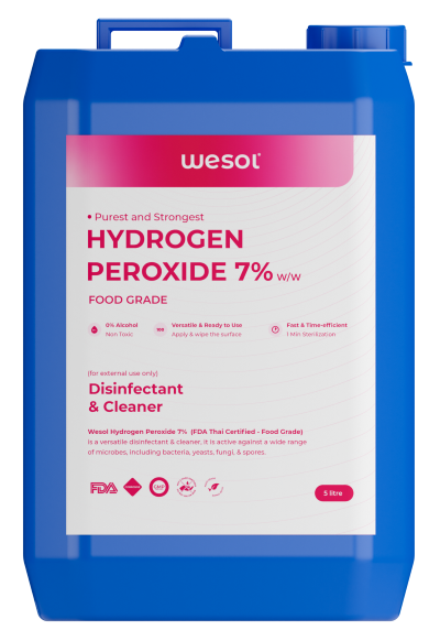Wesol Hydrogen Peroxide 7.6% w/w Floor Cleaner Solution