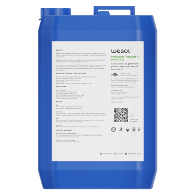 Wesol Hydrogen Peroxide 7%, Food Grade