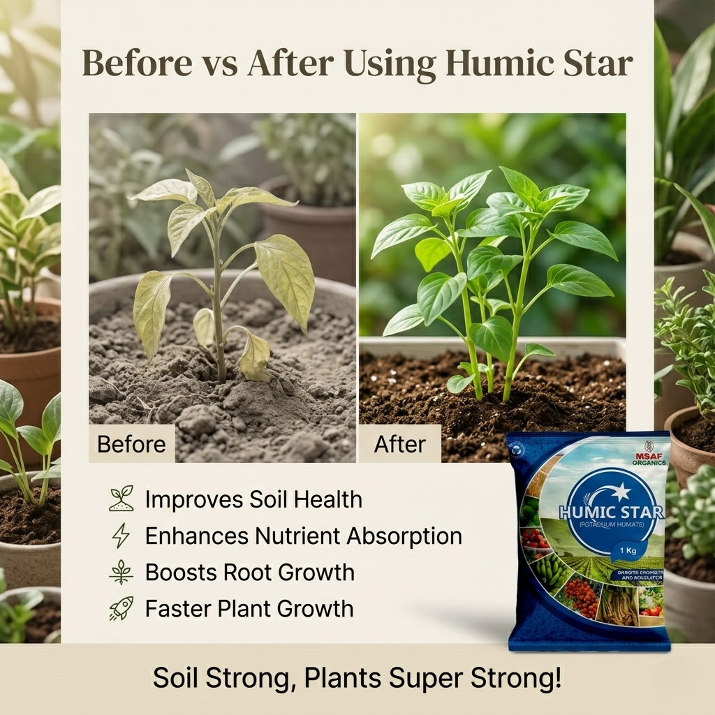MSAF Humic Star (Potassium Humate)