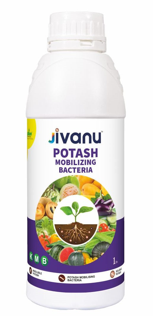 Green Revolution Jivanu Potassium Solubilizing and Mobilizing Bacteria (KMB) - 1 litre