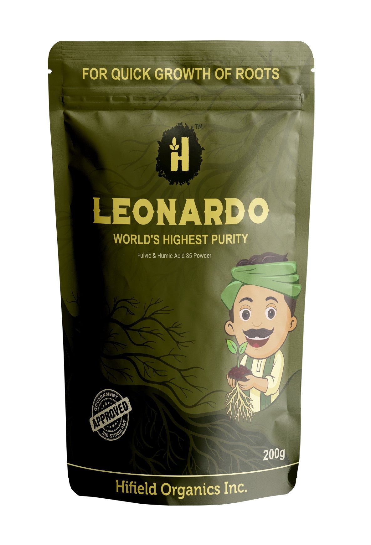 Leonardo - Leonardite Rich Potassium Fulvic And Humic Mixture 85% (24 Carat Leonardite)