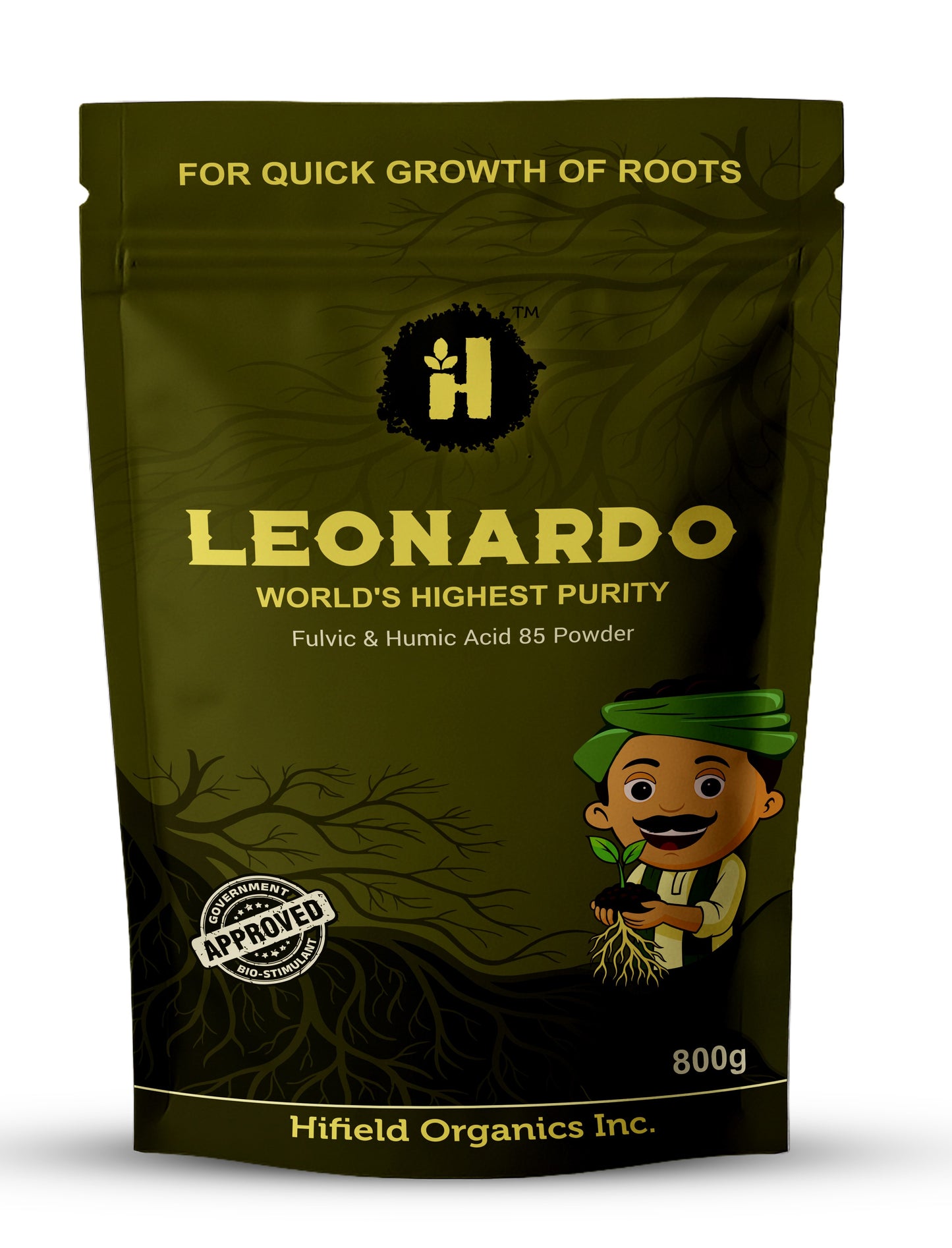 Leonardo - Leonardite Rich Potassium Fulvic And Humic Mixture 85% (24 Carat Leonardite)