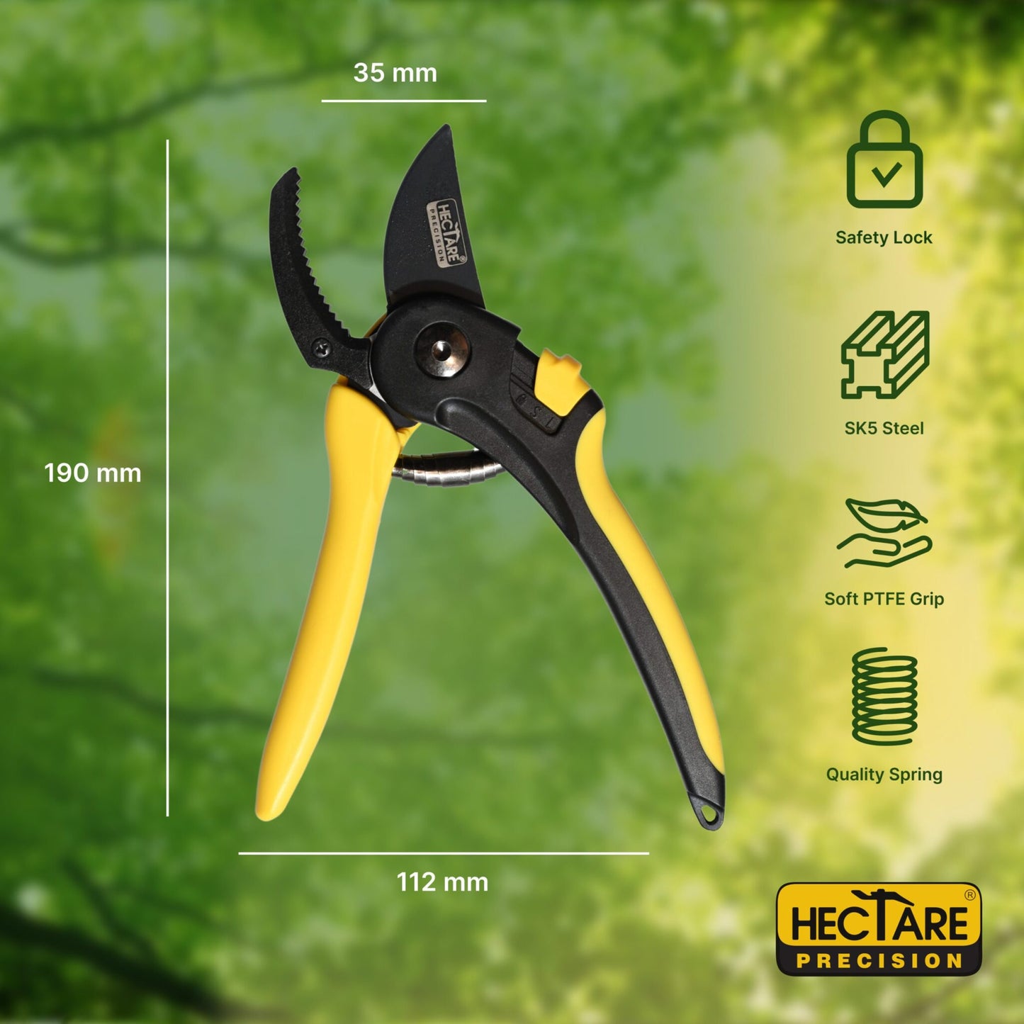 Hectare Large Anvil Secateur Branch Cutter (Taiwan Made)