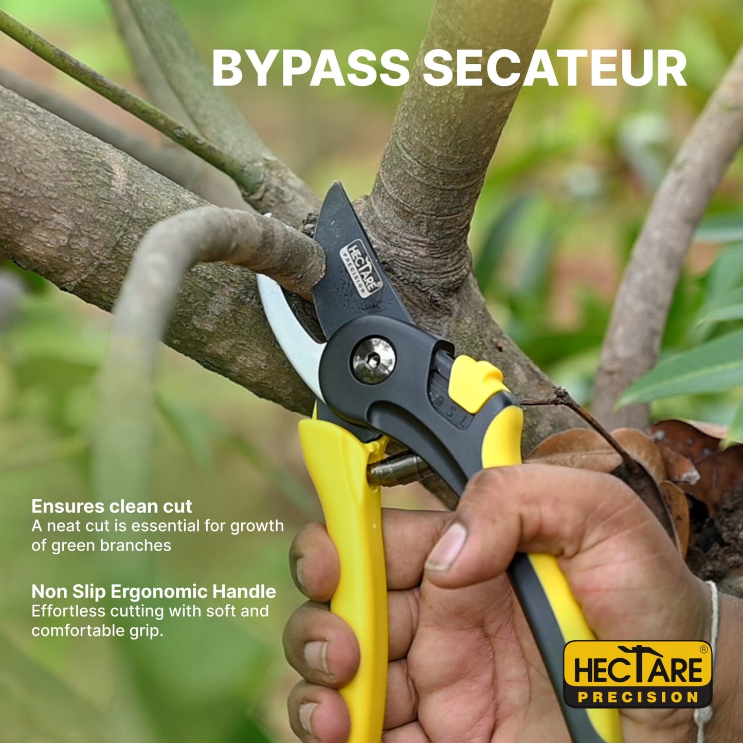Hectare Large Bypass Secateur Branch Cutter (Taiwan Made)