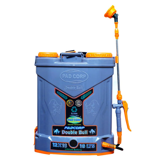 Pad Corp New Lithium Double Bull 12Vx16Ah, 18 litres Tank | Digital Percentage Meter