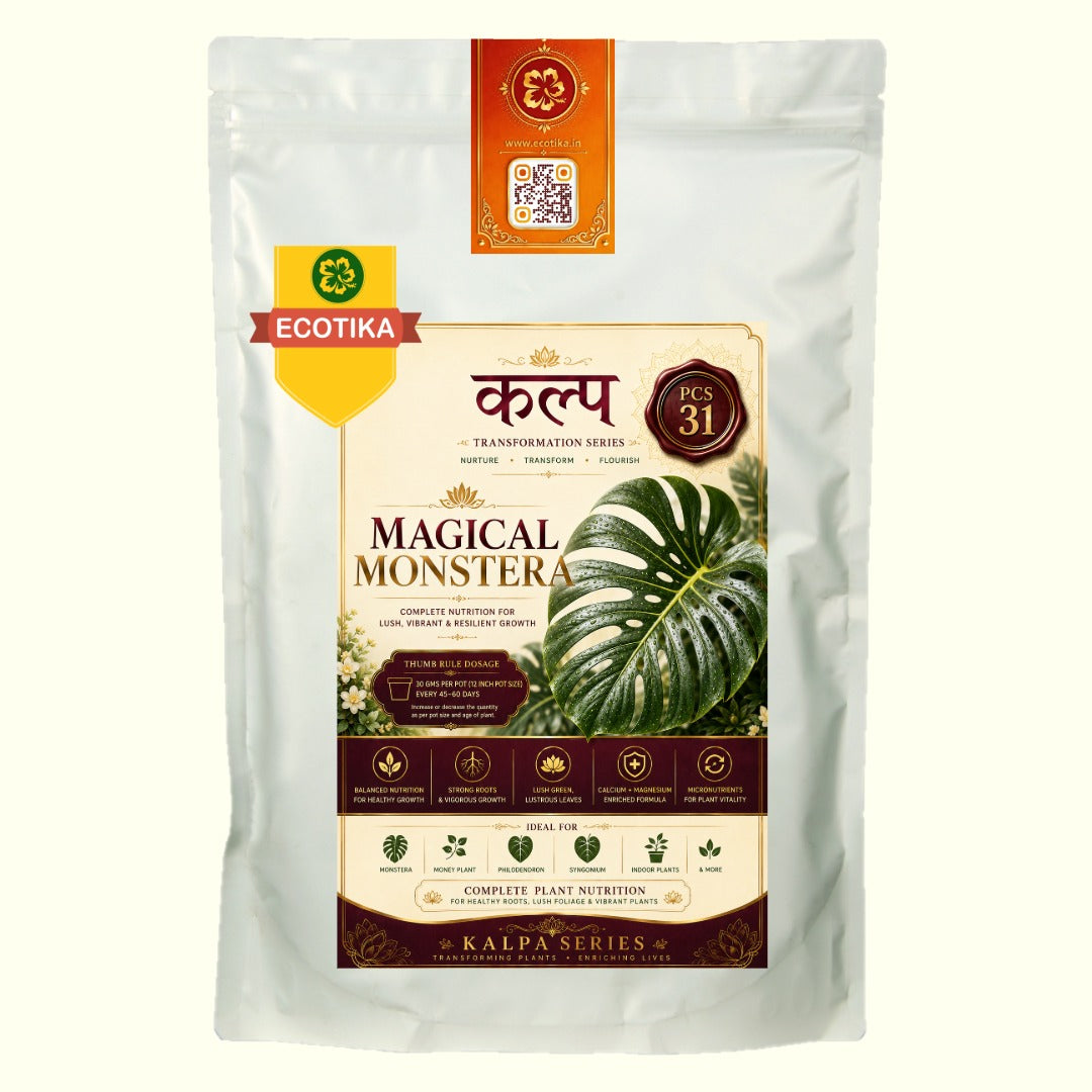 Ecotika Magical Monstera - Premium Tropical Foliage Plant Food