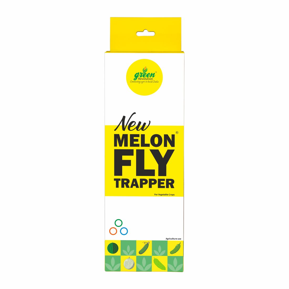 Green Revolution Melon Fly Trapper | 10 Melon Fly Lure with 10 TRI TRAP