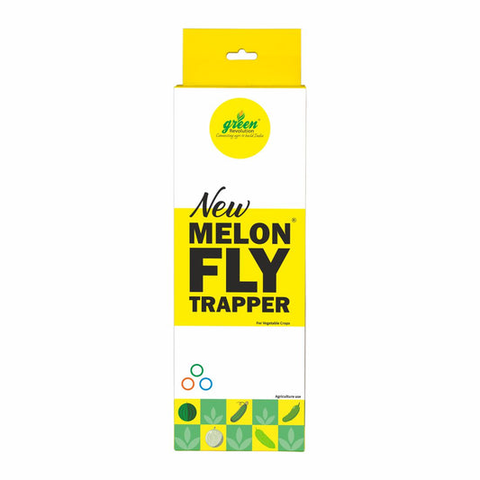 Green Revolution Melon Fly Trapper | 10 Melon Fly Lure with 10 TRI TRAP